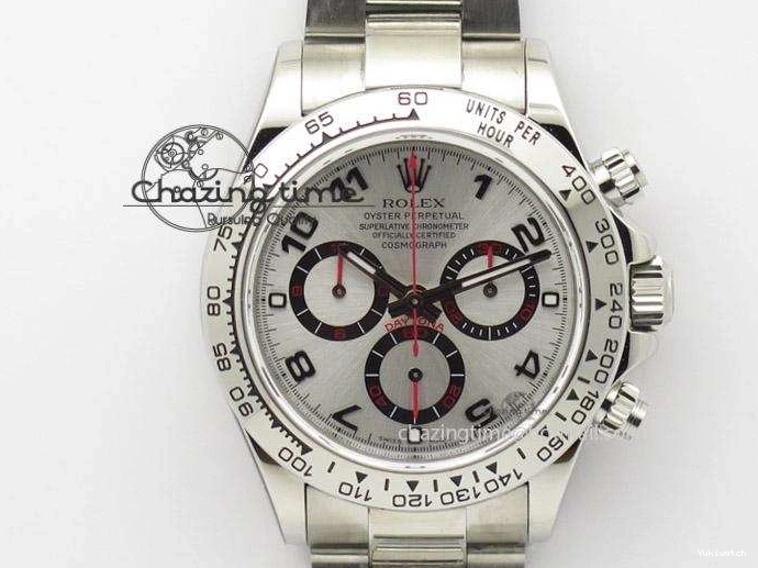 116509 A7750 On JF SS Daytona Dial Bracelet Best Edition Silver 0224